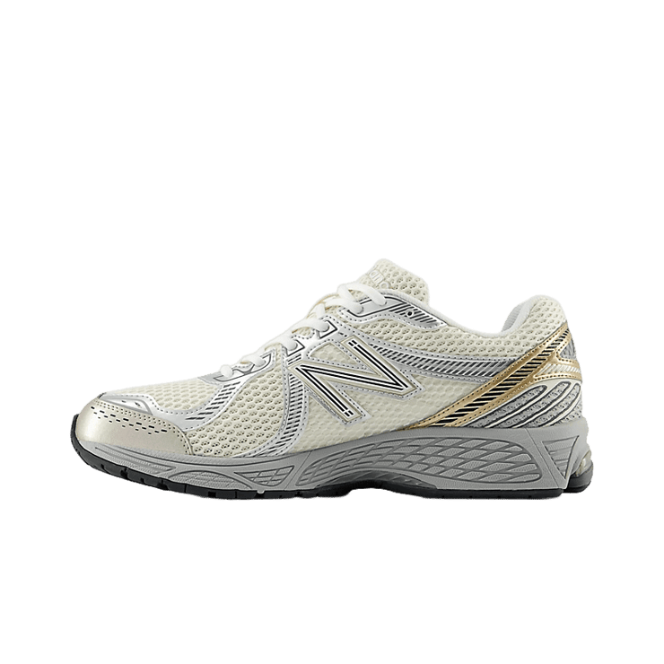 New Balance 860v2 Sea Salt Gold Metallic Angle 0