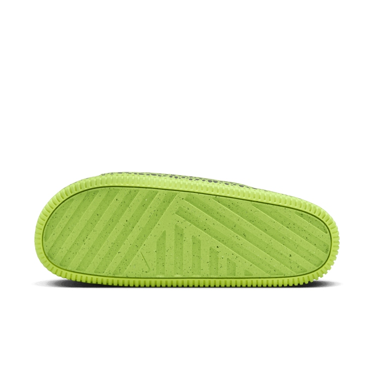 Nike Calm Slide Print Olympic Volt Angle 1