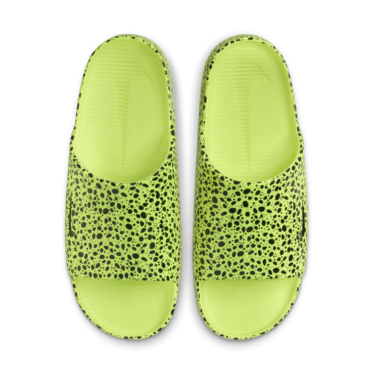 NIKE CALM SLIDE PRINT NS VOLT/DKOBS 国内発送 Nike Calm Slide Print Olympic Volt - HF1067-700 Raffles