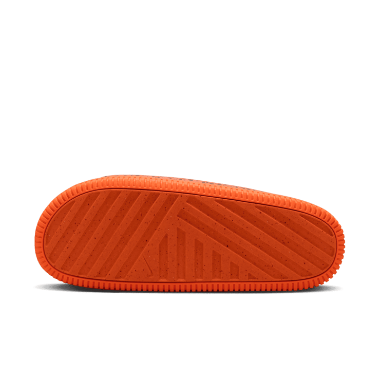 Nike Calm Slide Print Olympic Total Orange Angle 1