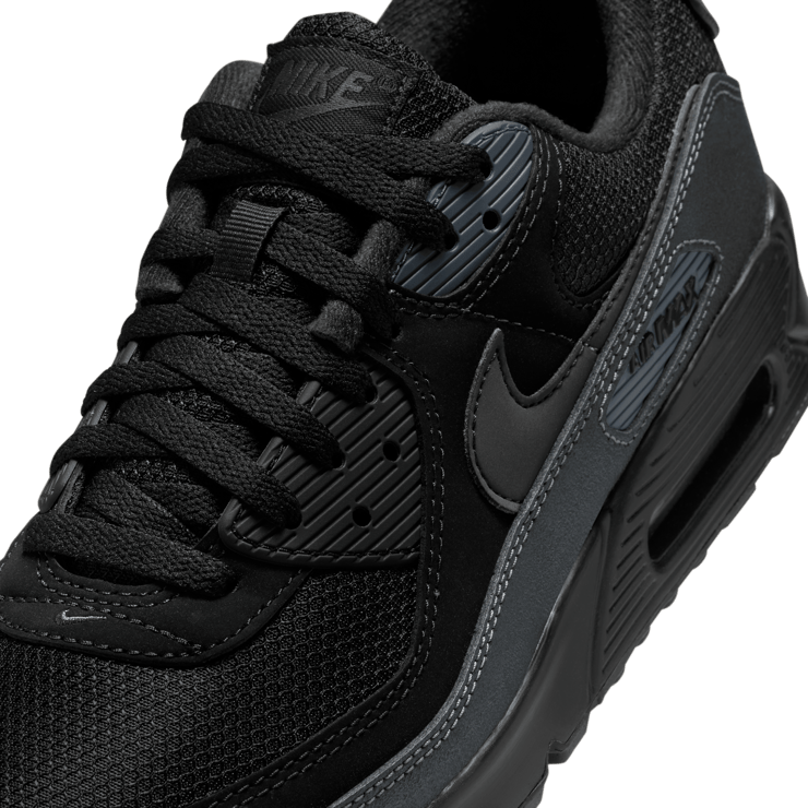 Nike Air Max 90 3M Swoosh Black Angle 8