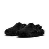 Nike Calm Mule Fur Black (W) Angle 2