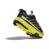 Hoka Mafate Three 2 Black Citrus Angle 2