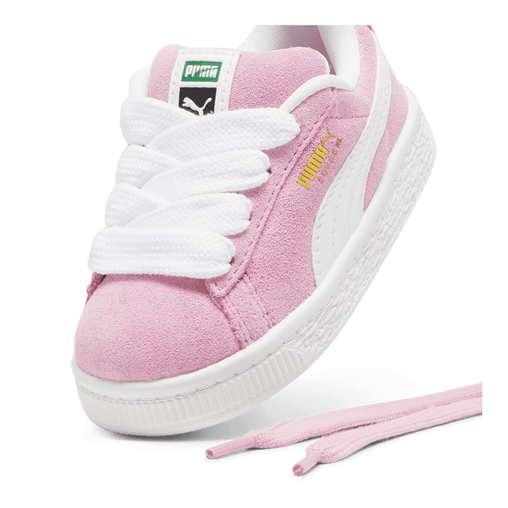 PUMA Suede XL s' Sneakers in Mauved Out/White (TD) Angle 2