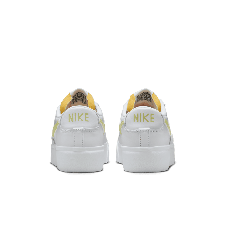 Nike Blazer Low Platform 'White Life Lime' (W) Angle 3