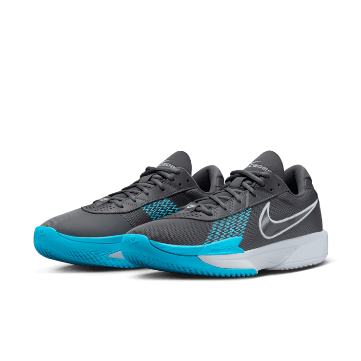 Nike Air Zoom GT Cut Academy 'Iron Grey Baltic Blue' Angle 2