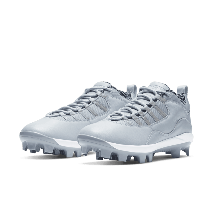 Jordan 10 Retro MCS Low Wolf Grey Angle 2