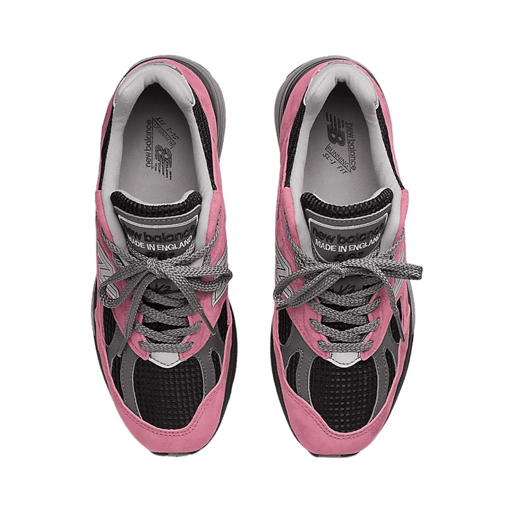 New Balance 991v2 Made in UK Black Pink (Japan Exclusive) Angle 1