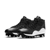 Jordan 10 Retro MCS Cleat Black White Angle 2