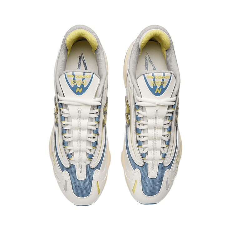 New Balance 1000 Sea Salt Heron Blue Angle 1
