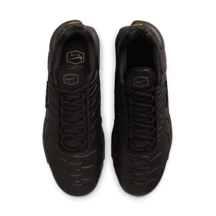 Nike Air Max Plus Premium Black Tea Angle 1