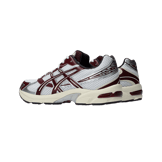 Asics Gel-1130 White Burgundy Angle 1