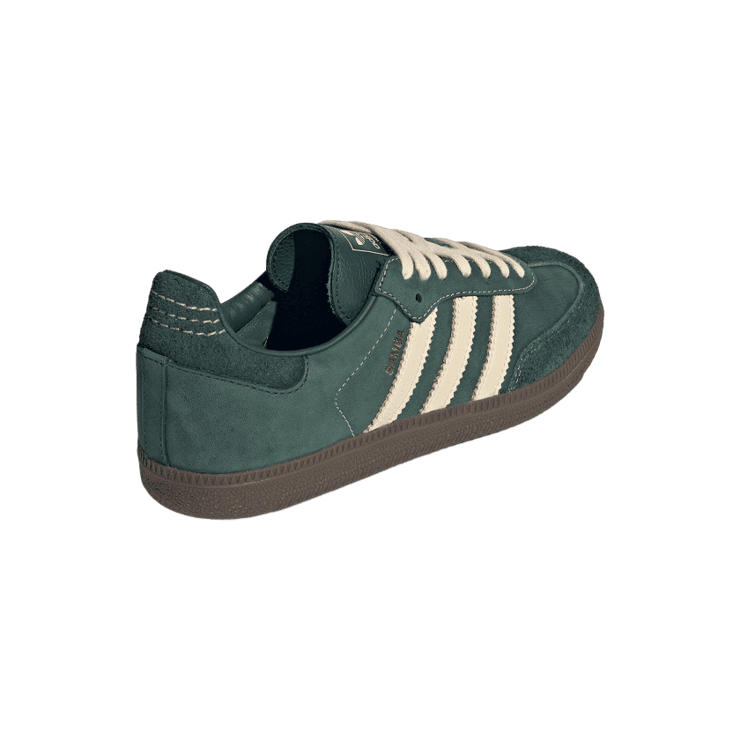 adidas Samba OG Mineral Green Crystal Sand (W) Angle 3