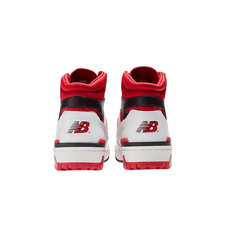 New Balance 650 White Red Angle 4