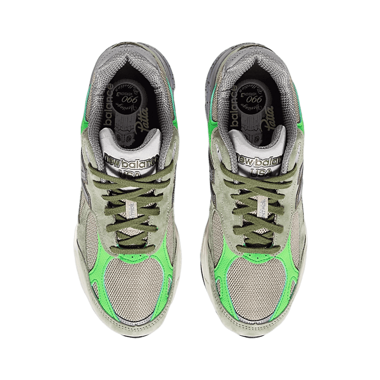 New Balance 990v3 Patta Keep Your Family Close Angle 1