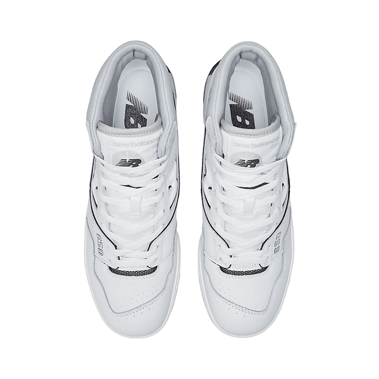 New Balance 650 White Grey Black Angle 1