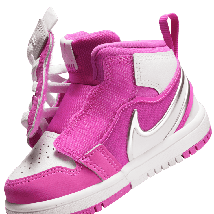 Air Jordan 1 Mid RM EasyOn 'Fire Pink' (TD) Angle 5