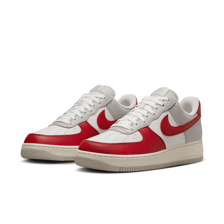 Nike Air Force 1 '07 LV8 'Gym Red Toe' Angle 2