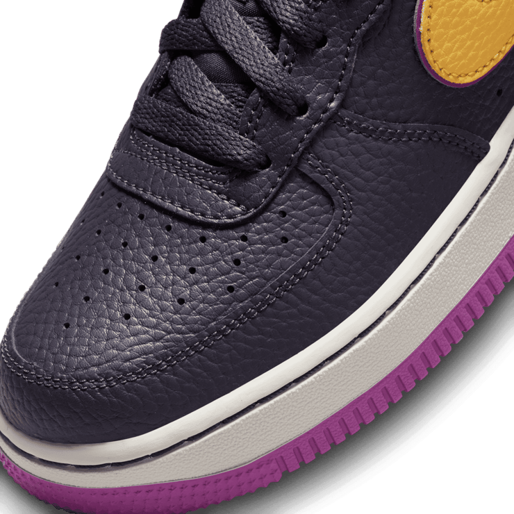 Nike Air Force 1 Low Lakers Alternate (GS) Angle 4