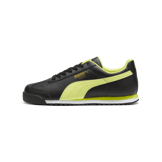 Puma Roma Basic Plus 'Black Lime Sheen' Angle 1