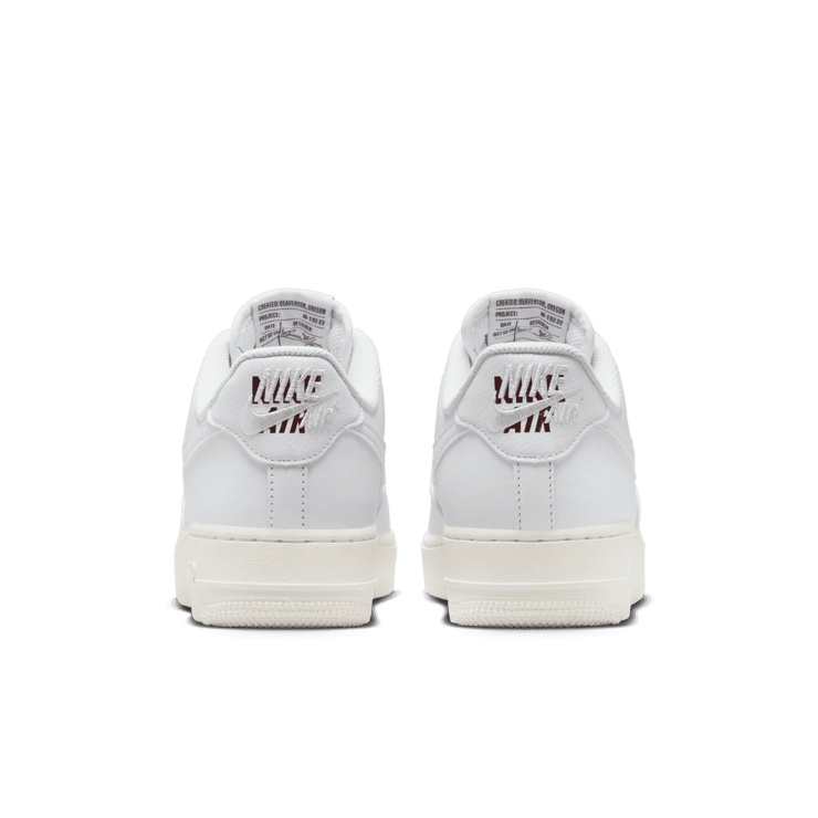 Nike Air Force 1 Jewel Multi-Logos White (W) Angle 3