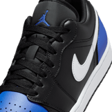Air Jordan 1 Low Black Royal Toe Angle 4
