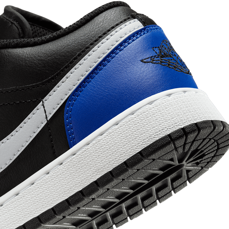 Air Jordan 1 Low Black Royal Toe (GS) Angle 5