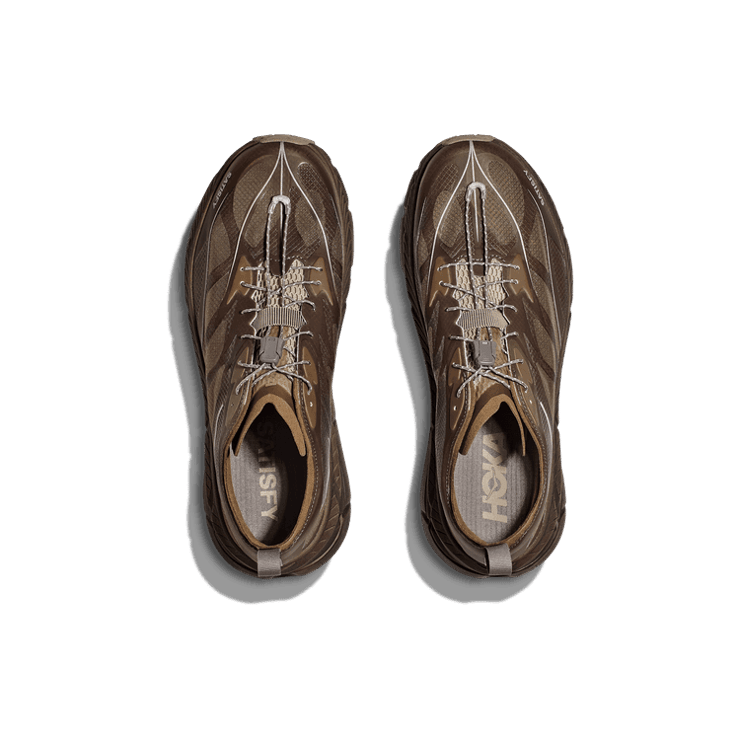 Satisfy x Hoka Mafate Speed 4 Lite Rubber Angle 0