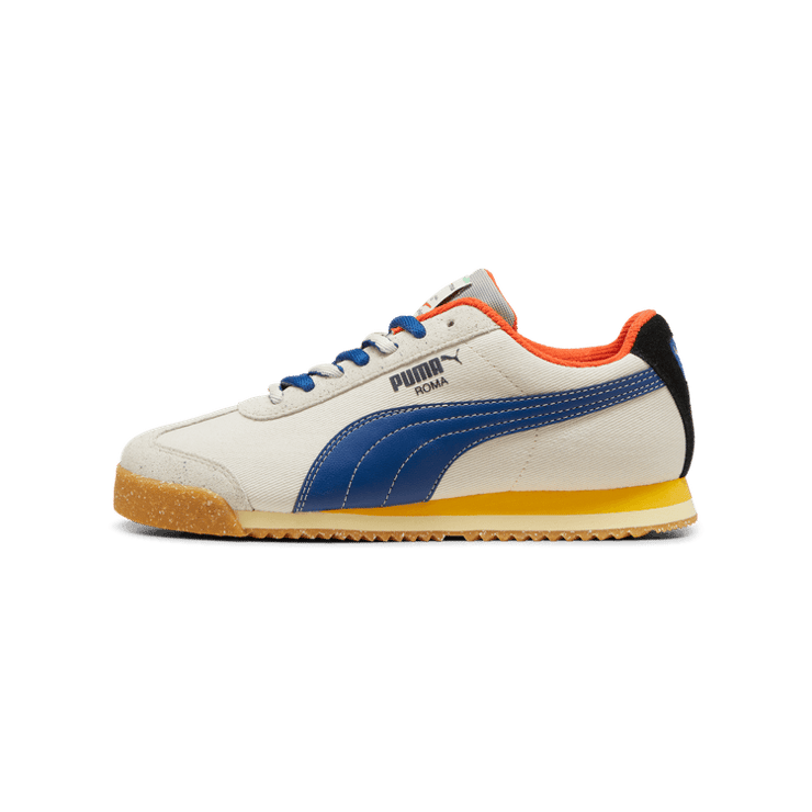 PUMA Roma Podium Sneakers in Royal Blue Angle 1
