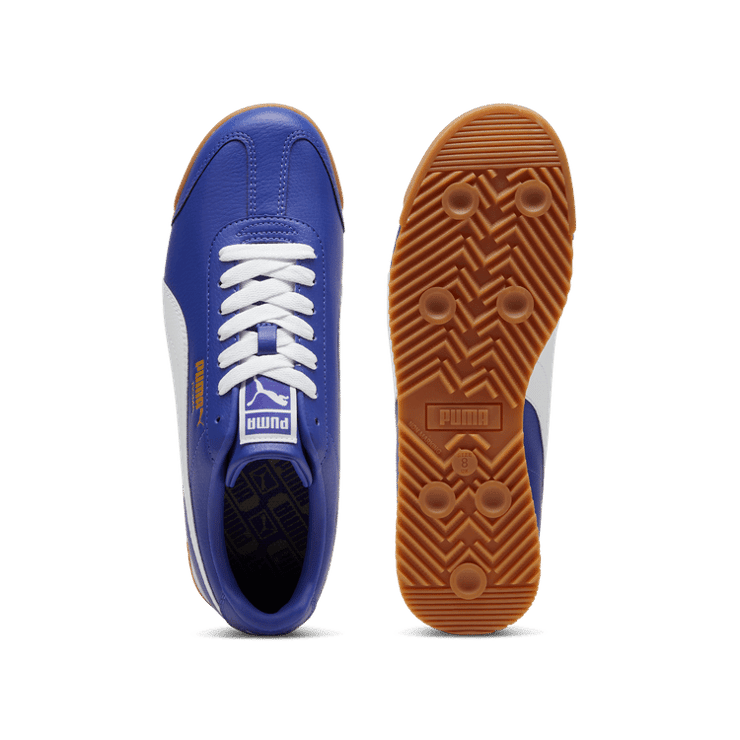 PUMA Roma 24 Sneakers in Lapis Lazuli/Fresh Pear Angle 0