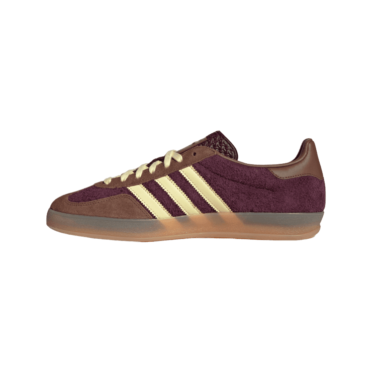 adidas Gazelle Indoor Maroon Almost Yellow Angle 4