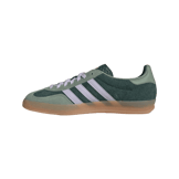 adidas Gazelle Indoor Mineral Green Silver Dawn Angle 4