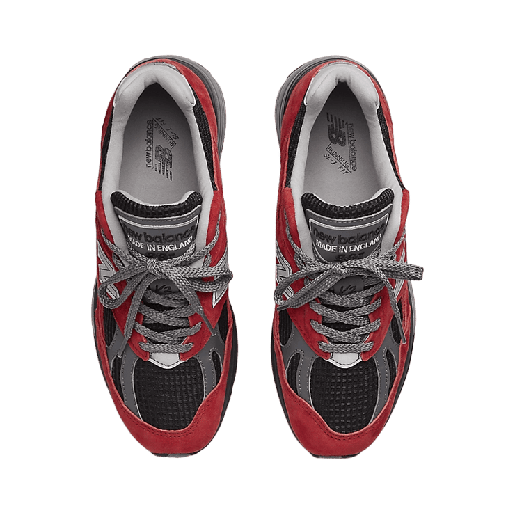 New Balance 991v2 Made in UK Red (China Exclusive) Angle 1