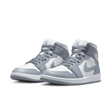 Air Jordan 1 Mid Sail Stealth (W) Angle 2