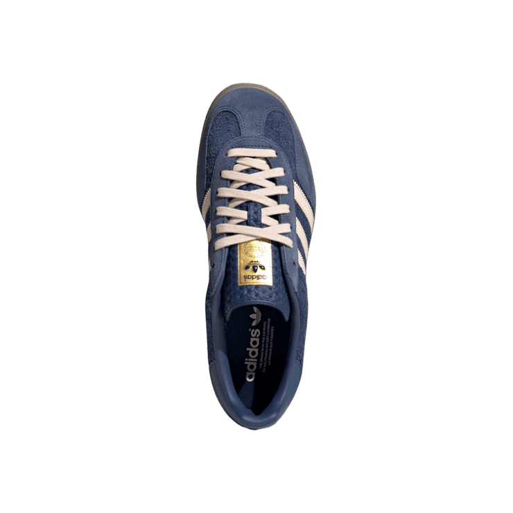 adidas Gazelle Dark Blue Bliss Orange Angle 0