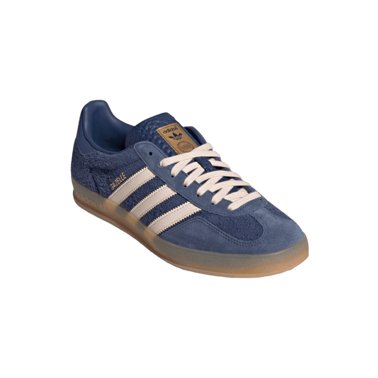 adidas Gazelle Dark Blue Bliss Orange Angle 2