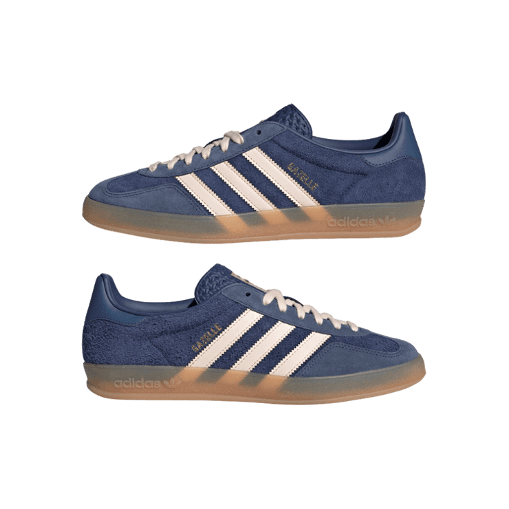 adidas Gazelle Dark Blue Bliss Orange Angle 5