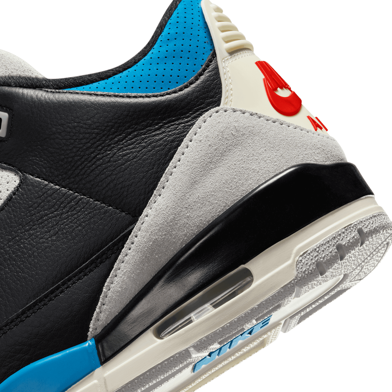 jordan 3 retro black and blue