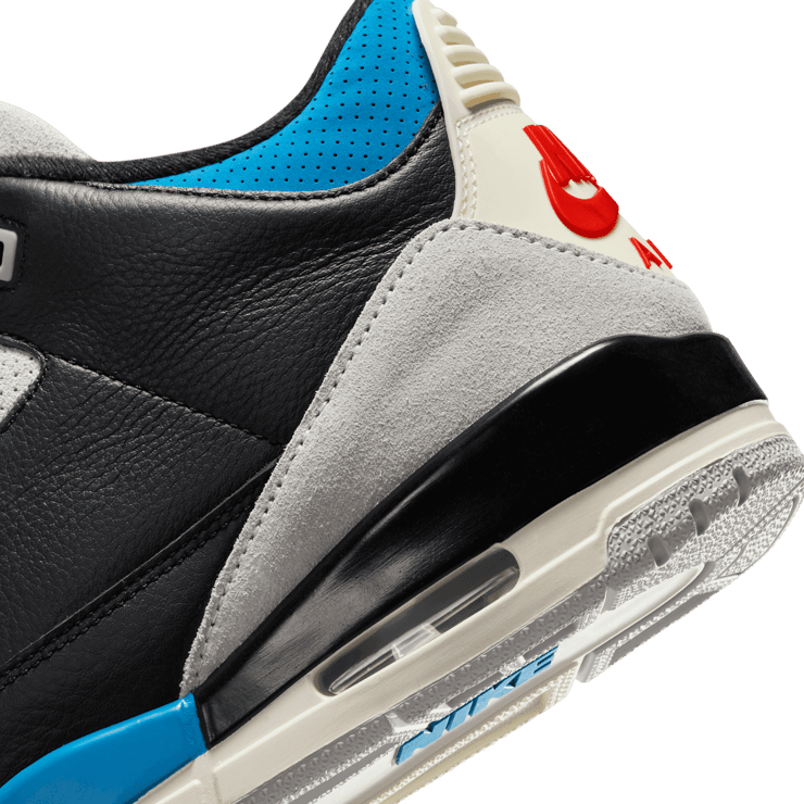 Air Jordan 3 Retro Rare Air Black Military Blue Angle 6