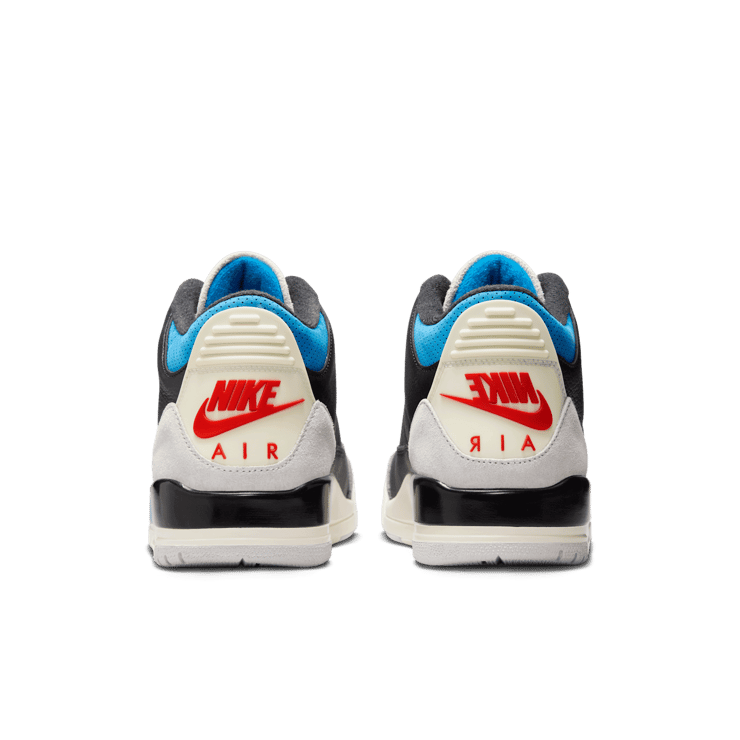 Air Jordan 3 Retro Rare Air Black Military Blue Angle 5