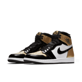 Jordan 1 Retro High NRG Patent Gold Toe Angle 2