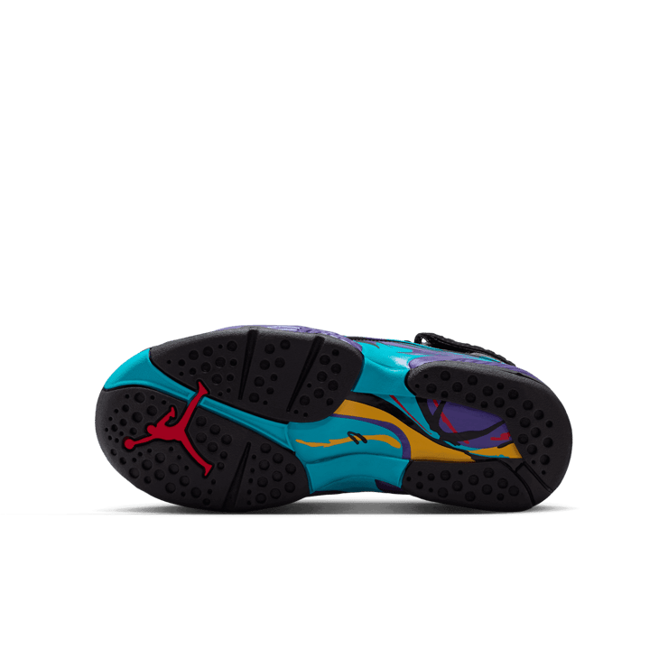 Air Jordan 8 Retro Aqua (GS) Angle 1