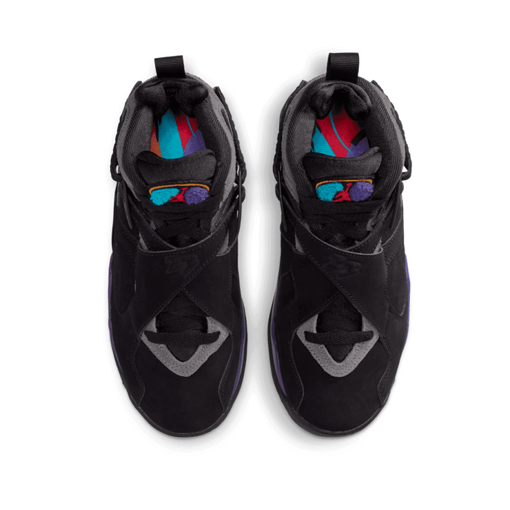 Air Jordan 8 Retro Aqua (GS) Angle 2