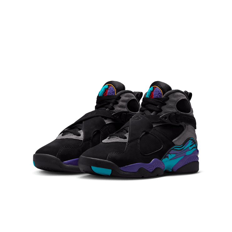 Air Jordan 8 Retro Aqua (GS) Angle 0