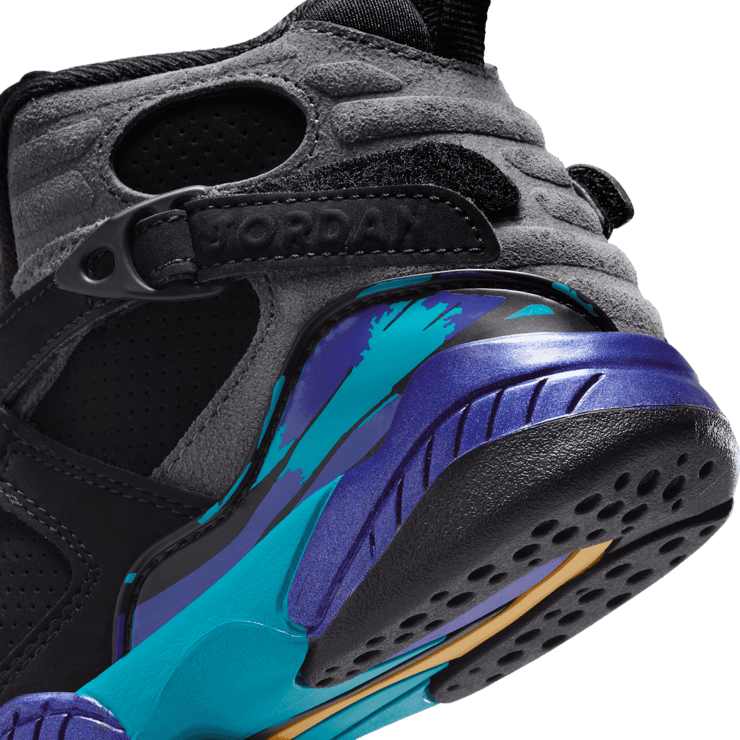 Air Jordan 8 Retro Aqua (PS) Angle 3