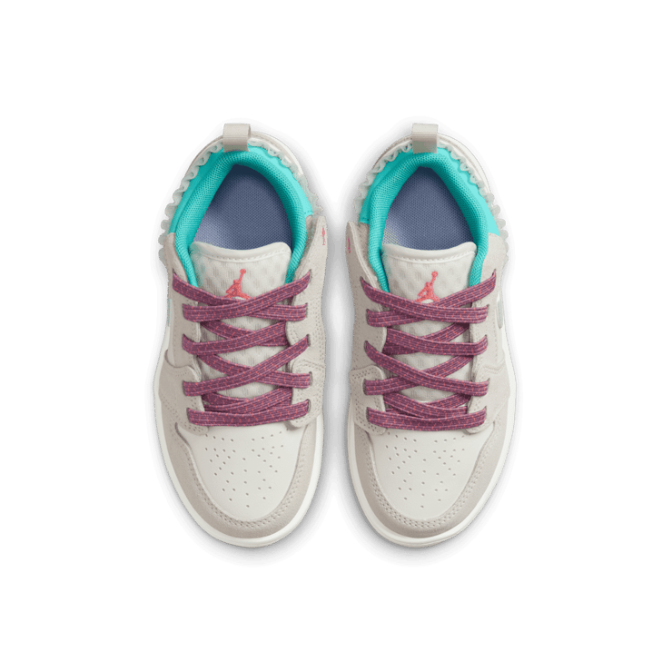 Air Jordan 1 Low Alt SE 'Sail Violet Dust' (PS) Angle 1