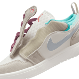 Air Jordan 1 Low Alt SE  'Sail Violet Dust' (PS) Angle 6