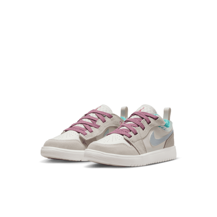 Air Jordan 1 Low Alt SE 'Sail Violet Dust' (PS) Angle 2