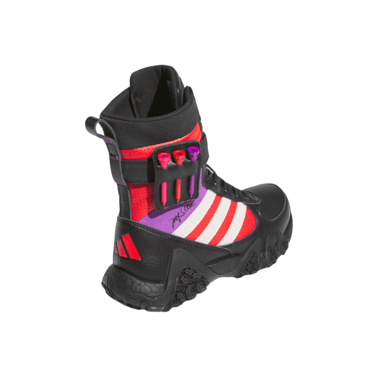 adidas Codechaos Boot Spikeless Golf Shoe Jay3lle Core Black (W) Angle 3