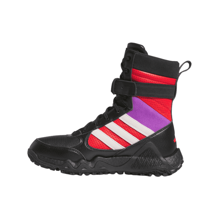 adidas Codechaos Boot Spikeless Golf Shoe Jay3lle Core Black (W) Angle 4